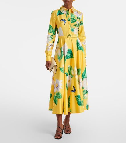 Robe chemise Zara en coton à fleurs - Leo Lin - Modalova