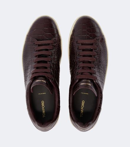 Baskets Warwick en cuir embossé - Tom Ford - Modalova