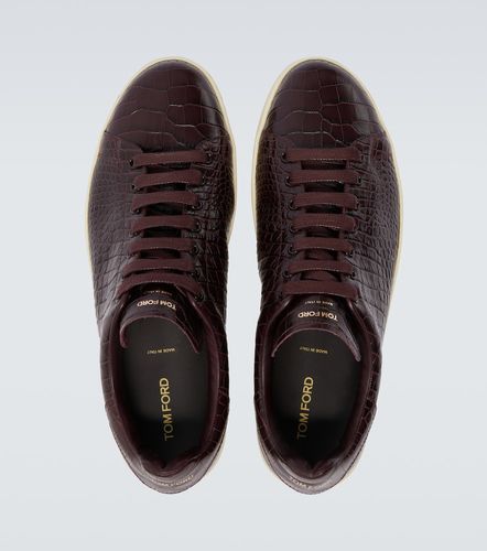 Baskets Warwick en cuir embossé - Tom Ford - Modalova