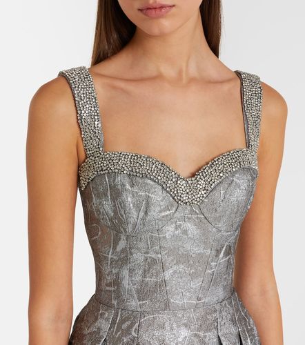 Robe de cocktail Sterling en jacquard métallisé - Rebecca Vallance - Modalova