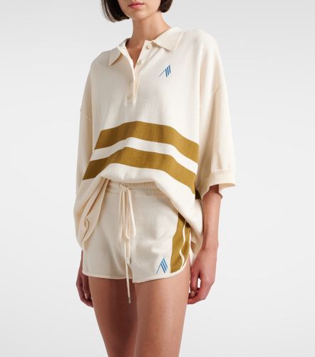 Polo oversize en coton à rayures - The Attico - Modalova