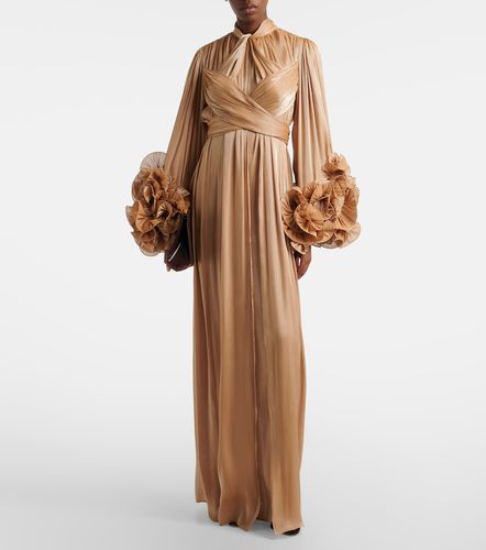 Costarellos Robe longue à volants - Costarellos - Modalova