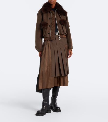 Sacai Jupe midi - Sacai - Modalova