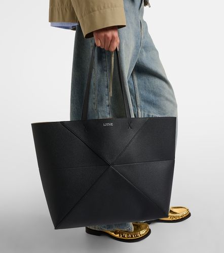 Cabas Puzzle Fold Large en cuir - Loewe - Modalova