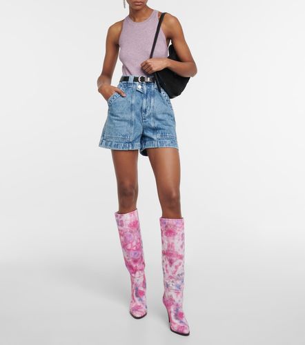 Bottes Ririo imprimées en cuir - Isabel Marant - Modalova