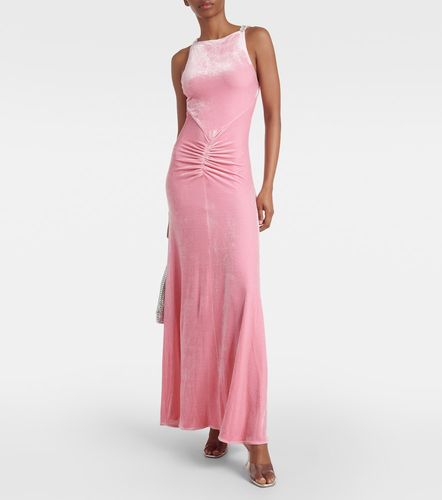Robe en velours à ornements - Rabanne - Modalova
