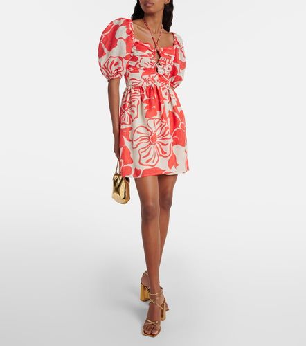 Robe Odelia en lin à motif floral - Faithfull - Modalova