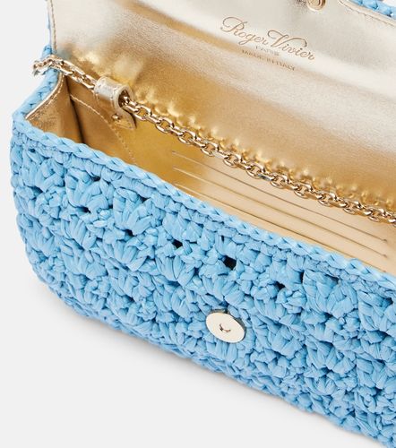 Pochette Jeu de Fille en raphia à ornements - Roger Vivier - Modalova