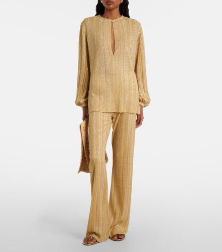 Missoni Pantalon droit en lamé - Missoni - Modalova
