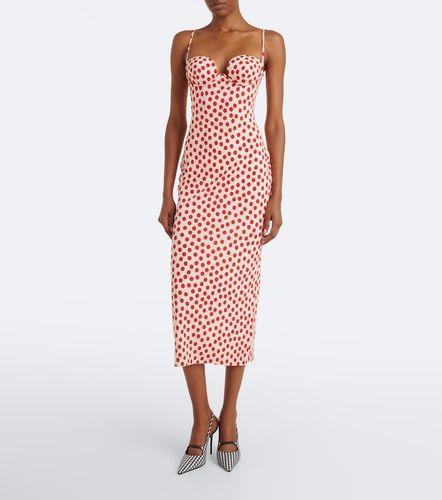 Alaïa Robe midi à pois - Alaia - Modalova