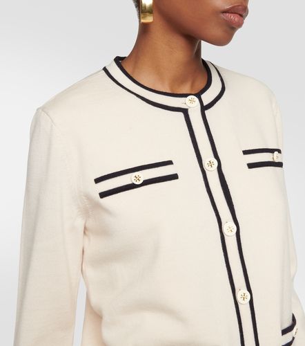 Tory Burch Cardigan Kendra en laine - Tory Burch - Modalova
