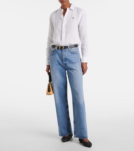 Chemise en lin à logo - Polo Ralph Lauren - Modalova