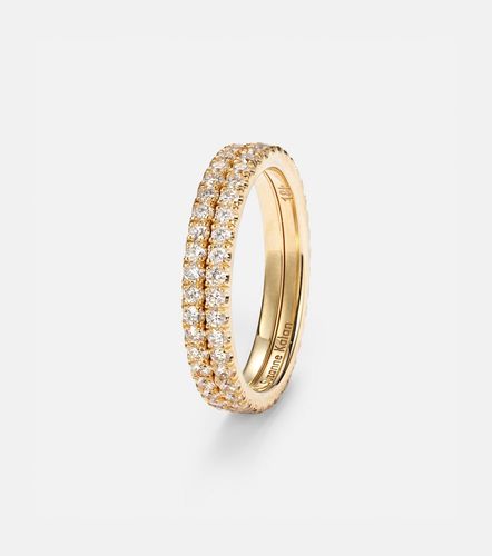 Anneaux de superposition pour bague connectée Midi en or 18 ct et diamants - Suzanne Kalan - Modalova