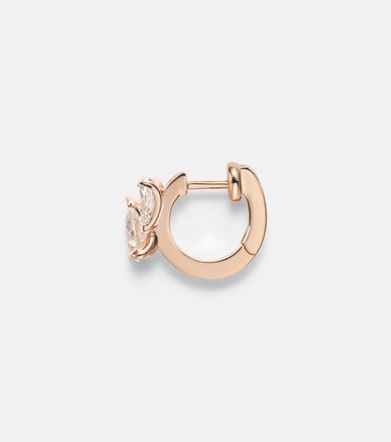 Créole Serti Sur Vide en or rose 18 ct et diamants - Repossi - Modalova