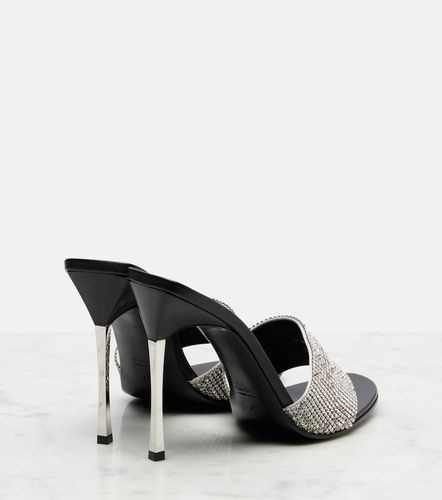Mules Bombshell 120 en satin à ornements - Gucci - Modalova