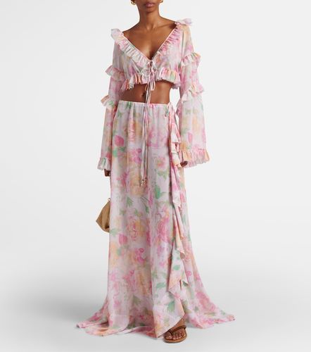 Jupe longue Clara à fleurs - Bananhot - Modalova