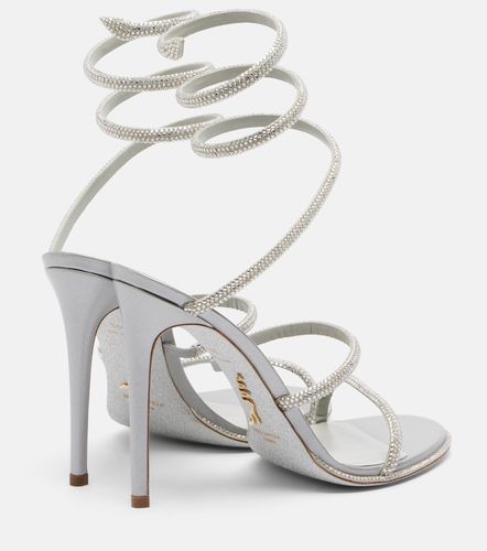 Sandales Cleo en satin à ornement - Rene Caovilla - Modalova