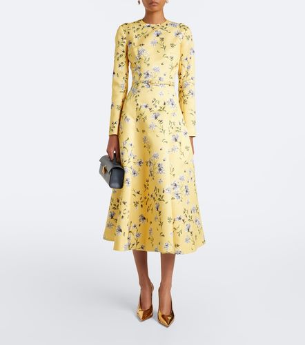 Robe midi Capucine à fleurs - Emilia Wickstead - Modalova