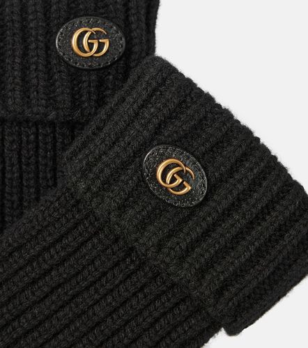 Gants Double G en laine et cachemire - Gucci - Modalova