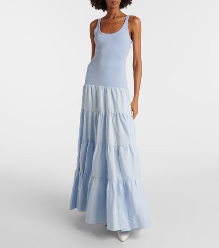 Robe Pozas en lin à volants superposés - Gabriela Hearst - Modalova