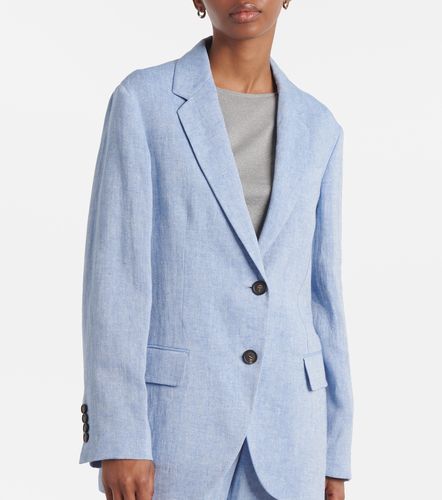 Blazer en lin mélangé - Brunello Cucinelli - Modalova