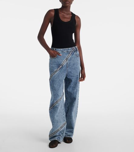 Alaïa Jean ample Spiral à taille haute - Alaia - Modalova