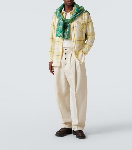 Chemise Dreamer en cachemire à carreaux - God's True Cashmere - Modalova