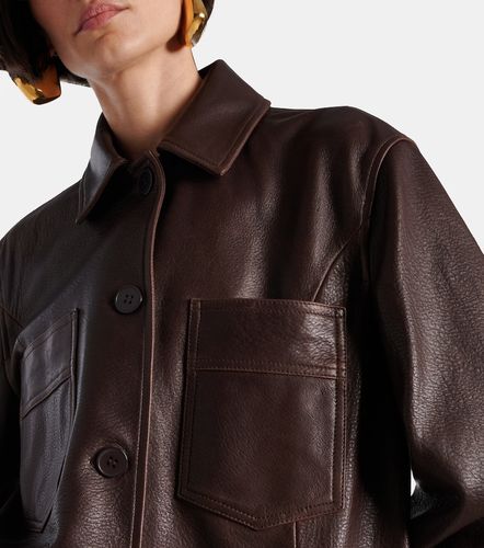 Nour Hammour Veste en cuir - Nour Hammour - Modalova
