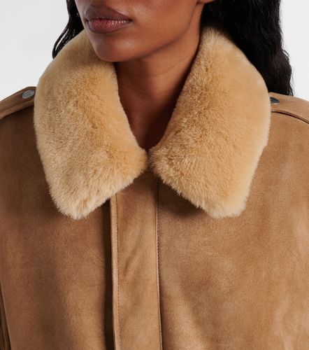 Prada Veste en daim et shearling - Prada - Modalova