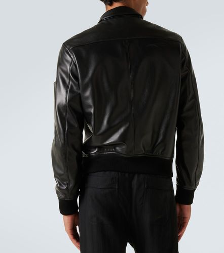 Tom Ford Veste blouson en cuir - Tom Ford - Modalova