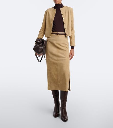 Stouls Jupe midi Winona en daim - Stouls - Modalova
