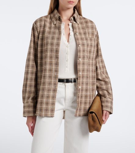Róhe Surchemise en coton et soie à motif tartan - Rohe - Modalova