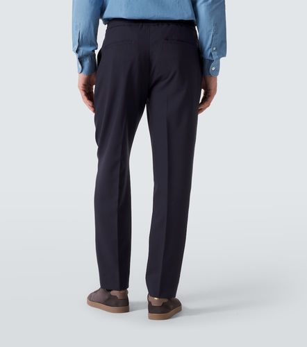 Zegna Pantalon droit en laine - Zegna - Modalova