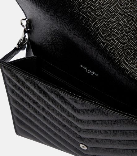 Pochette Monogram en cuir - Saint Laurent - Modalova