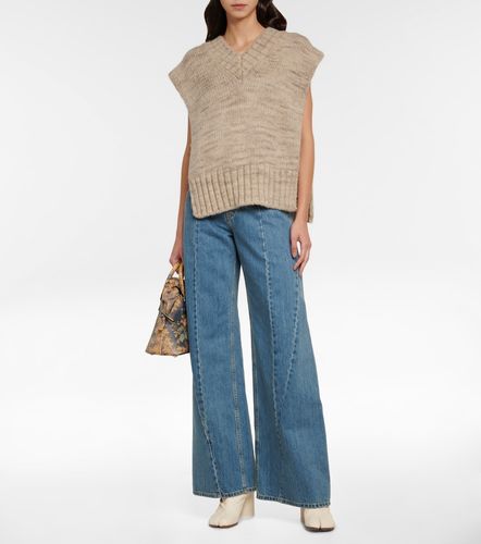 Pull sans manches en laine d'alpaga mélangée - Maison Margiela - Modalova