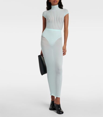 Alaïa Jupe longue à rayures - Alaia - Modalova