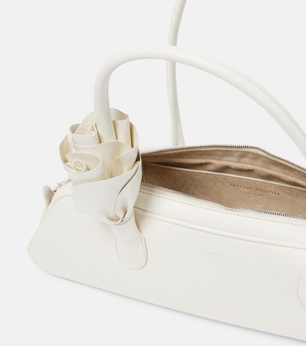Sac porté épaule Brigitte en cuir à appliqués floraux - Magda Butrym - Modalova