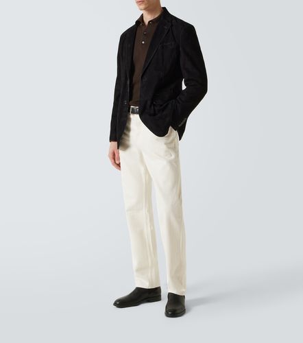 Brioni Blazer Monti en daim - Brioni - Modalova