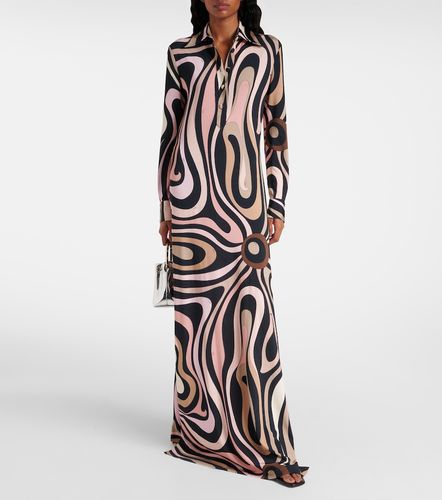 Pucci Robe chemise Marmo imprimée - Pucci - Modalova