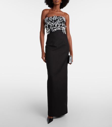 Robe longue Laelia à ornements - Emilia Wickstead - Modalova
