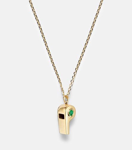 Collier en or 18 ct et émeraudes - Anita Ko - Modalova