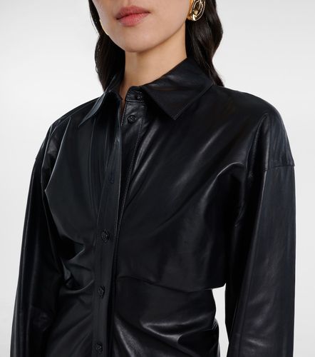 Toteme Robe chemise en cuir - Toteme - Modalova