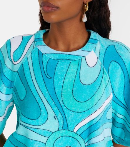 Pucci Top raccourci Iride en coton - Pucci - Modalova