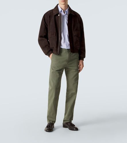 Pantalon slim en coton et lin - Slowear - Modalova