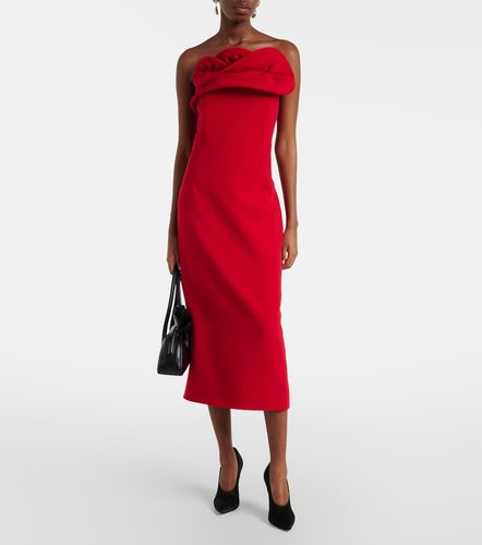 Robe bustier en laine mélangée - Magda Butrym - Modalova