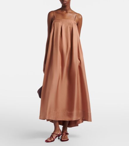 Asceno Robe longue Heather en soie - Asceno - Modalova