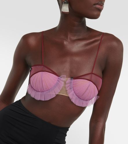 Soutien-gorge Exploding Flower en tulle - Nensi Dojaka - Modalova
