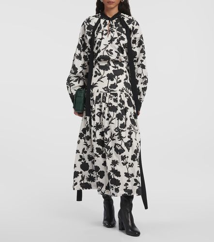 Jupe longue Udente en coton à fleurs - Max Mara - Modalova