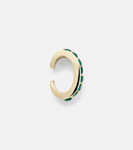 Boucle d'oreille Lola en or 18 ct, émeraudes et diamants - Anita Ko - Modalova