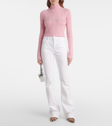 Jean bootcut à taille haute - Blumarine - Modalova
